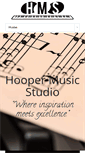 Mobile Screenshot of hoopermusicstudio.com